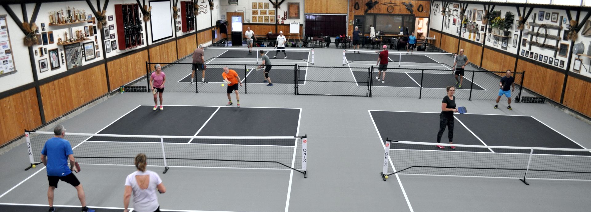 Pickleball at the Lynnwood Ranch, Aldersyde, AB